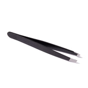 Professional Precision Black Brow Tweezers/Slant Tip
